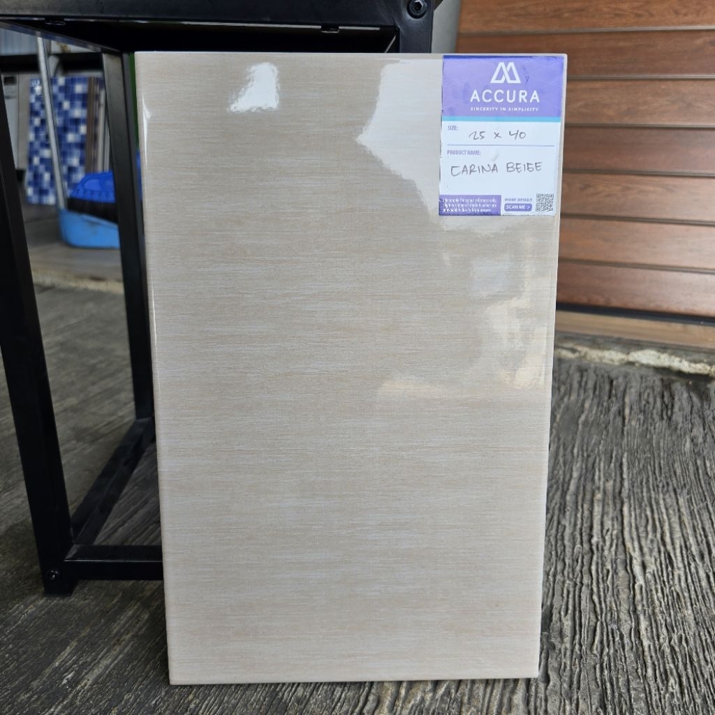 Keramik Dinding Mulia Accura 25x40 Carina Beige