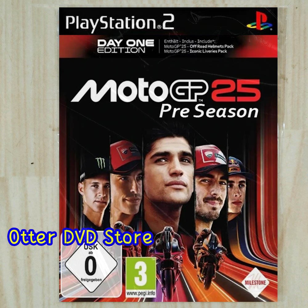 Kaset Game PS2 PS 2 MotoGP 25 - MotoGP 2025 - Moto GP 25 Moto GP 2025 Pre Season