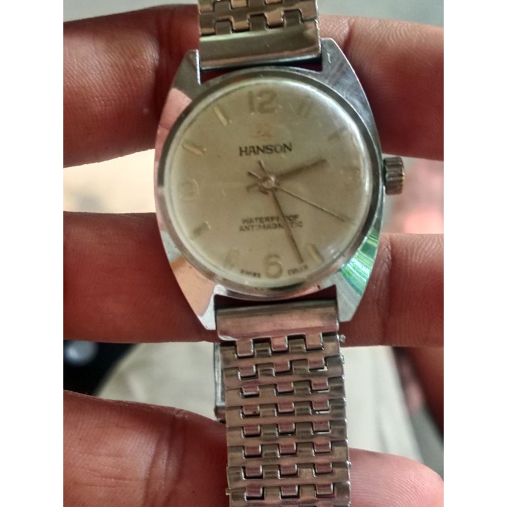 jam otomatis hanson semi bahan