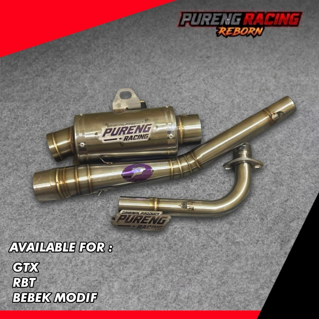 KNALPOT RBT (RANGKA BEBEK TRAIL) BEBEK HONDA DAN JUPITER