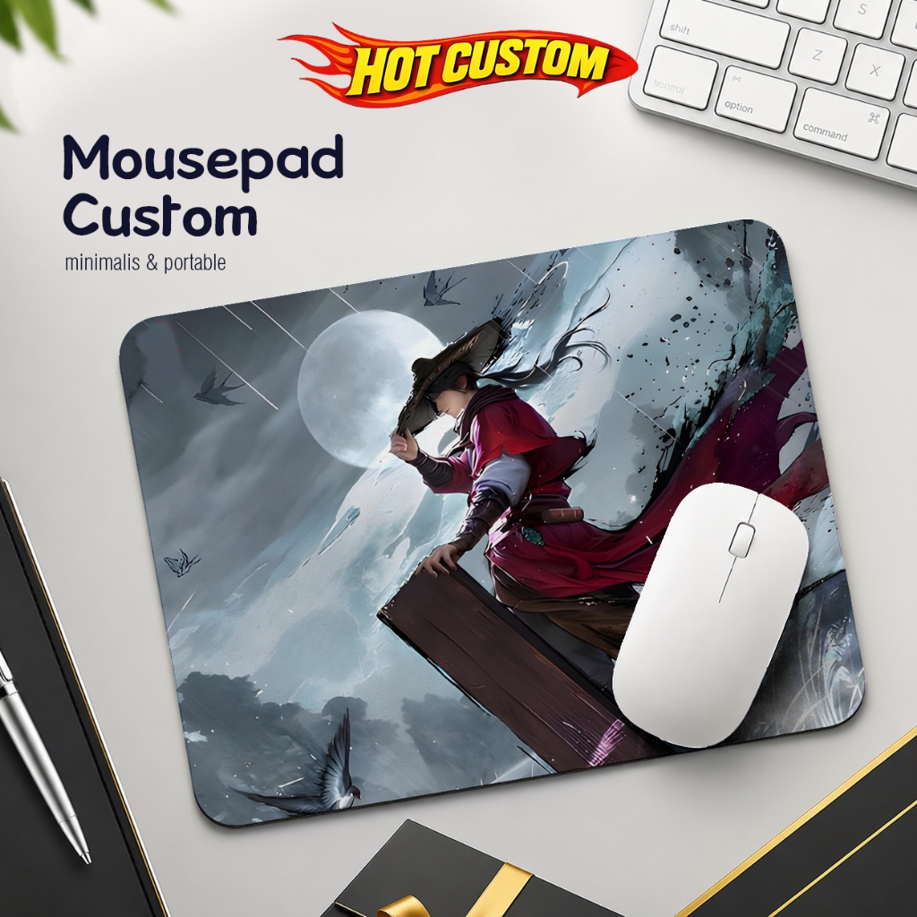 Mousepad Custom Gambar Gaming Alas Mouse Pad - Donghua
