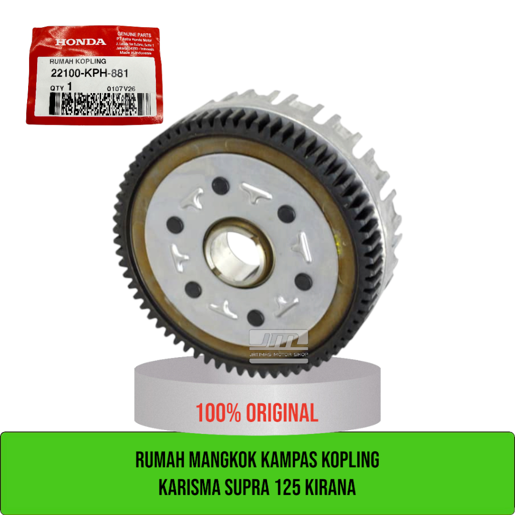 Rumah mangkok kampas kopling karisma supra x 125 kirana 22100-KPH-881
