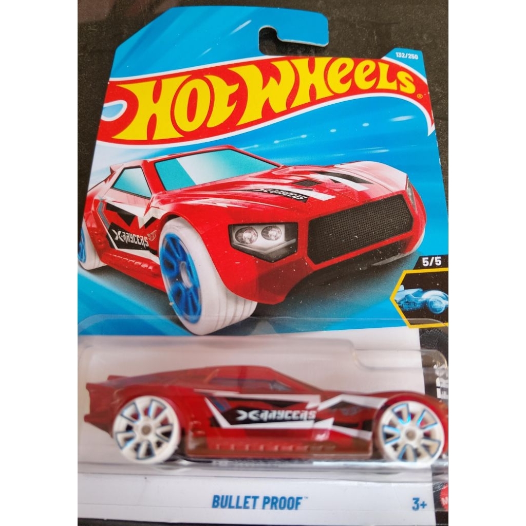 hotwheels bullet proof
