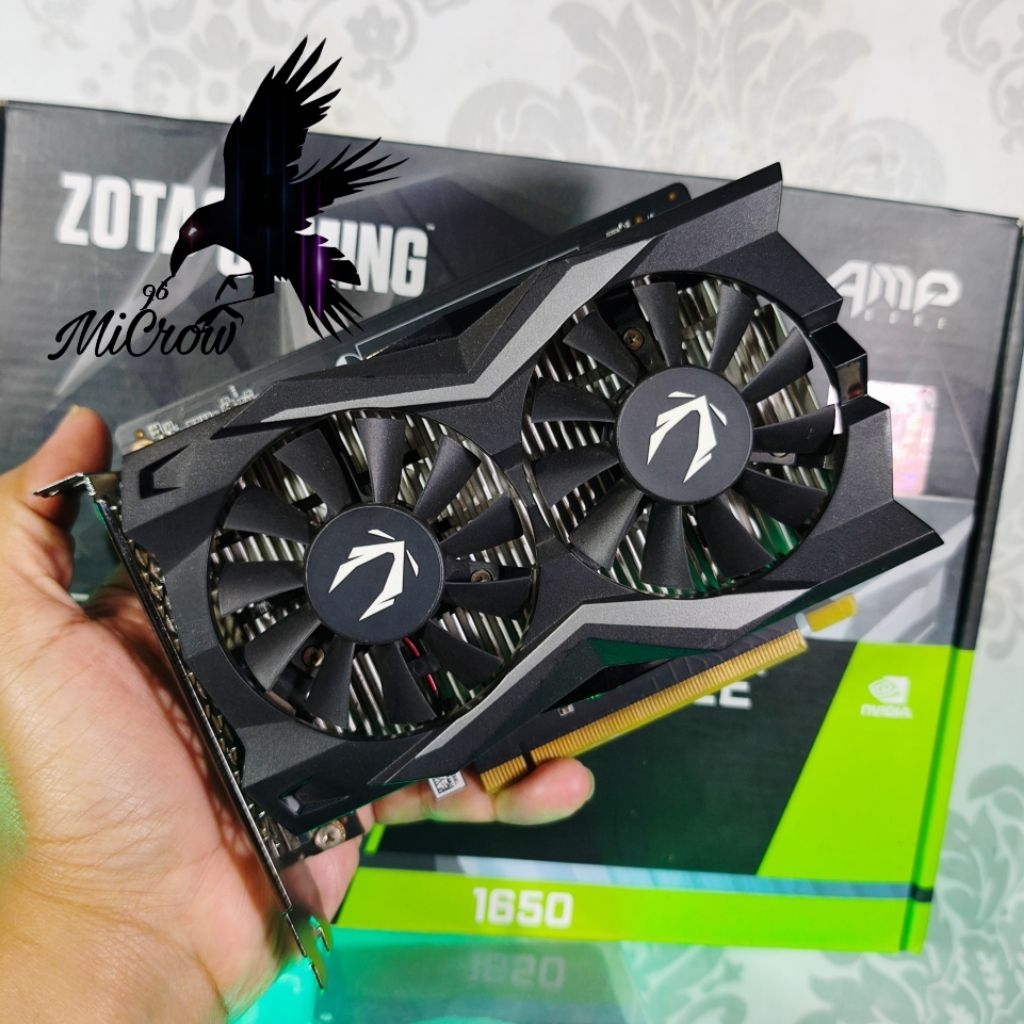 VGA Nvdia GTX 1650 4gb 128bit DDR6 DX 12 bisa libas gaming rendering dll #Tag GTX 1660 GTX 1060 GTX 