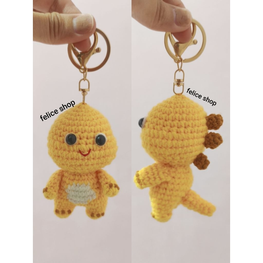 nailong keychain // ganci rajut nailong