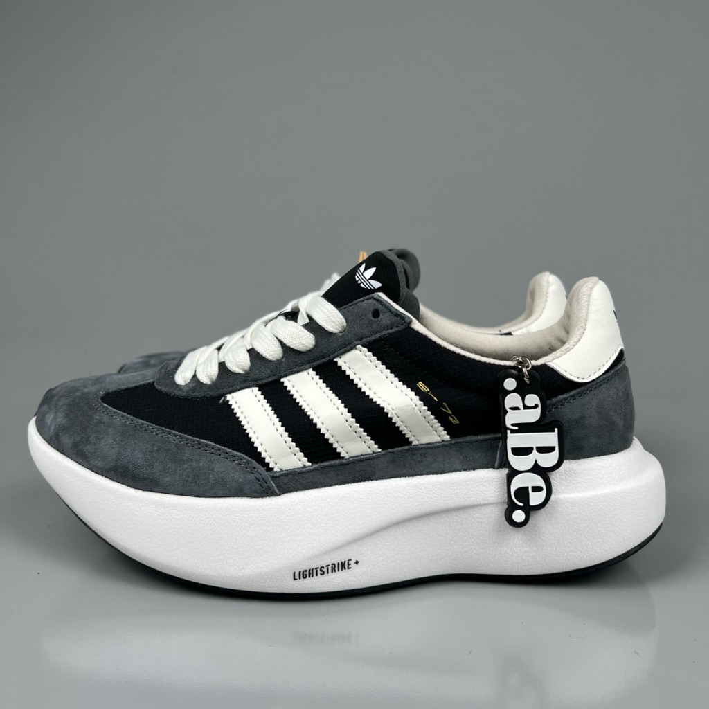 Sepatu aBe Running Adizero EVO SL 72 Black Grey