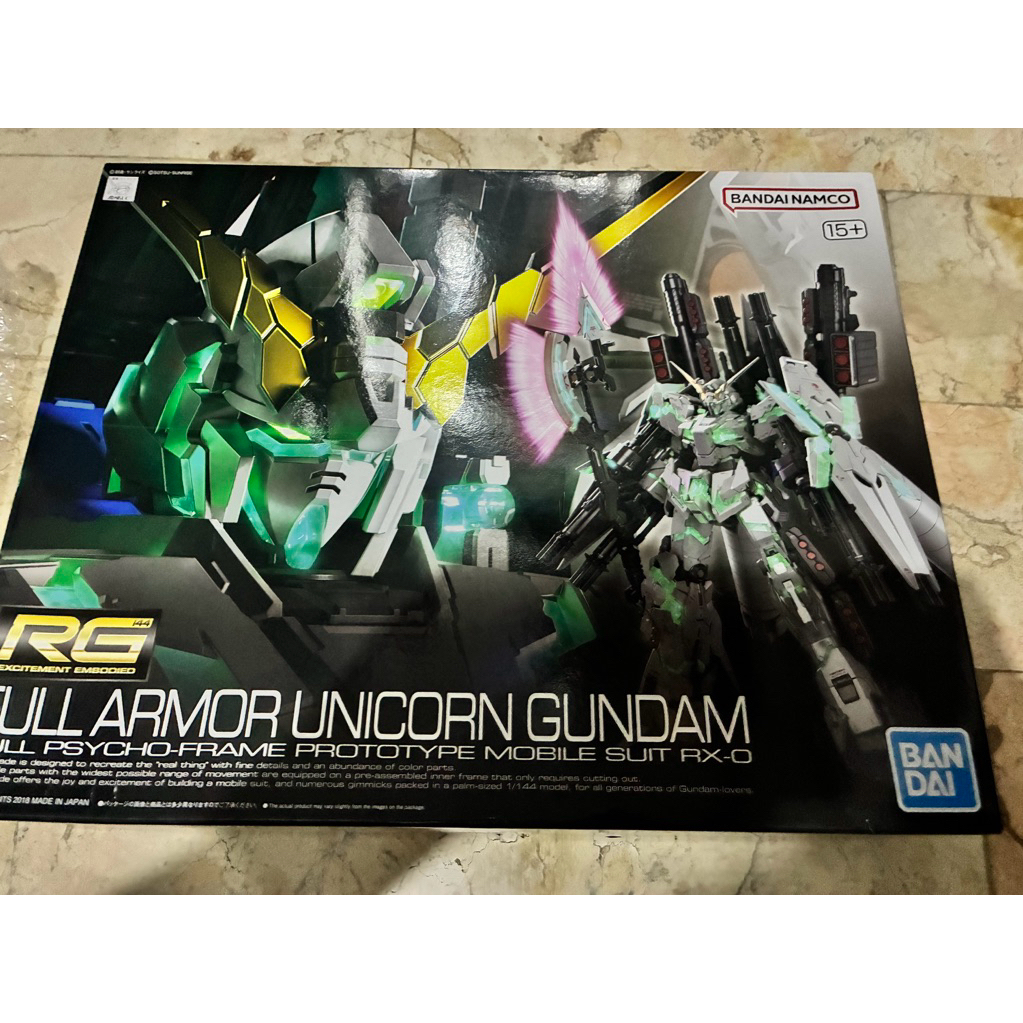 RG Full Armor Unicorn Gundam