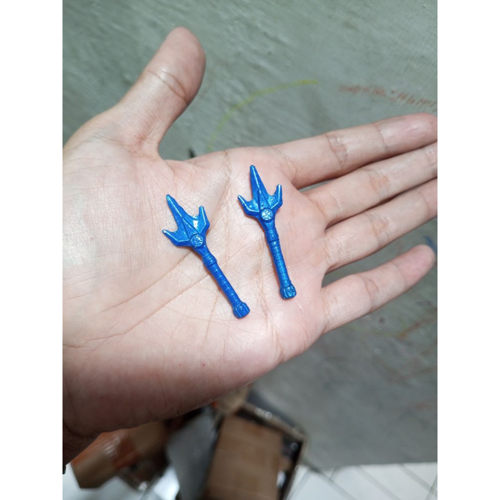 part asesoris recast mmpr blue size 1/12 # action figure power rangers lightning collection shf figm