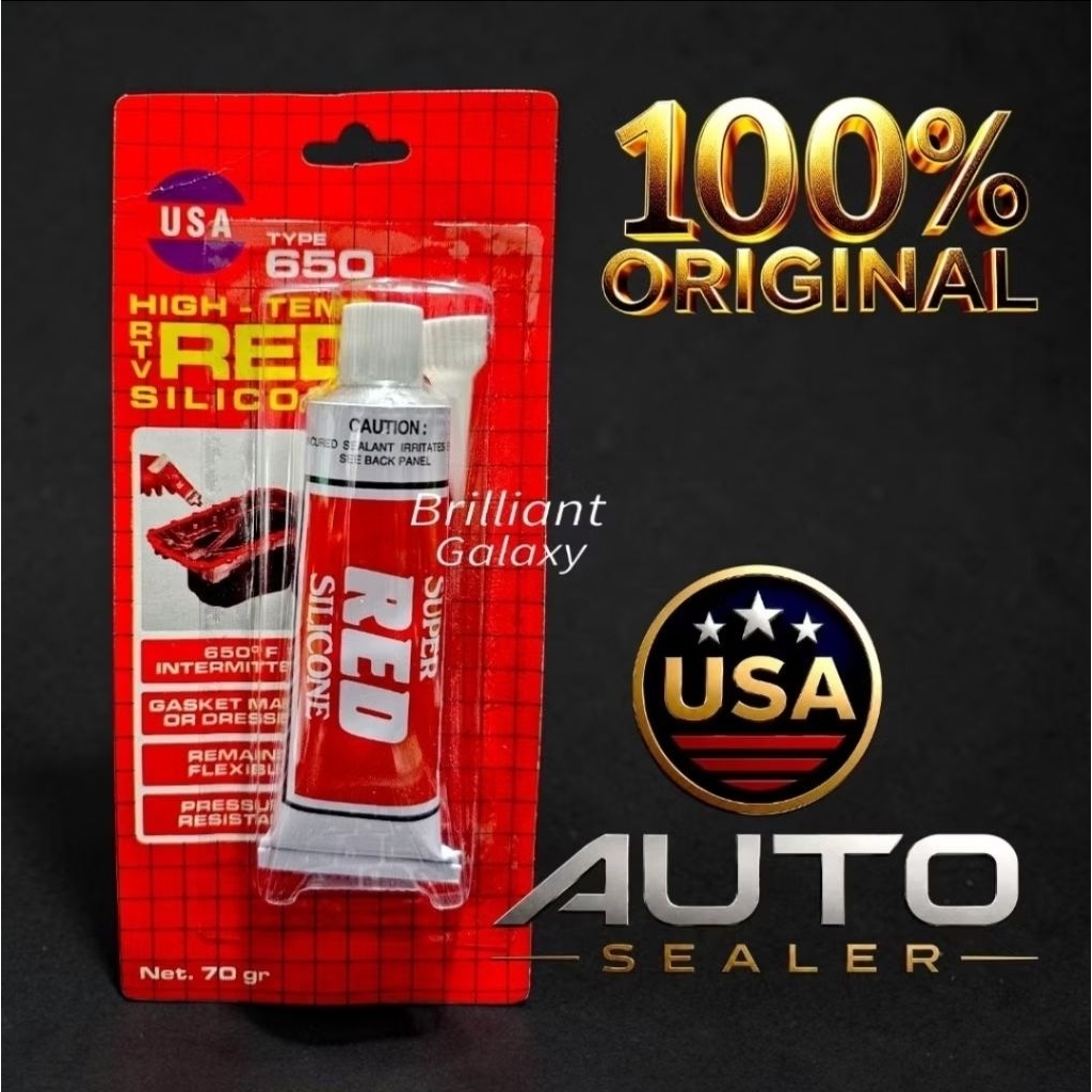 Lem Autosealer Red Besar USA 70gr ASLI