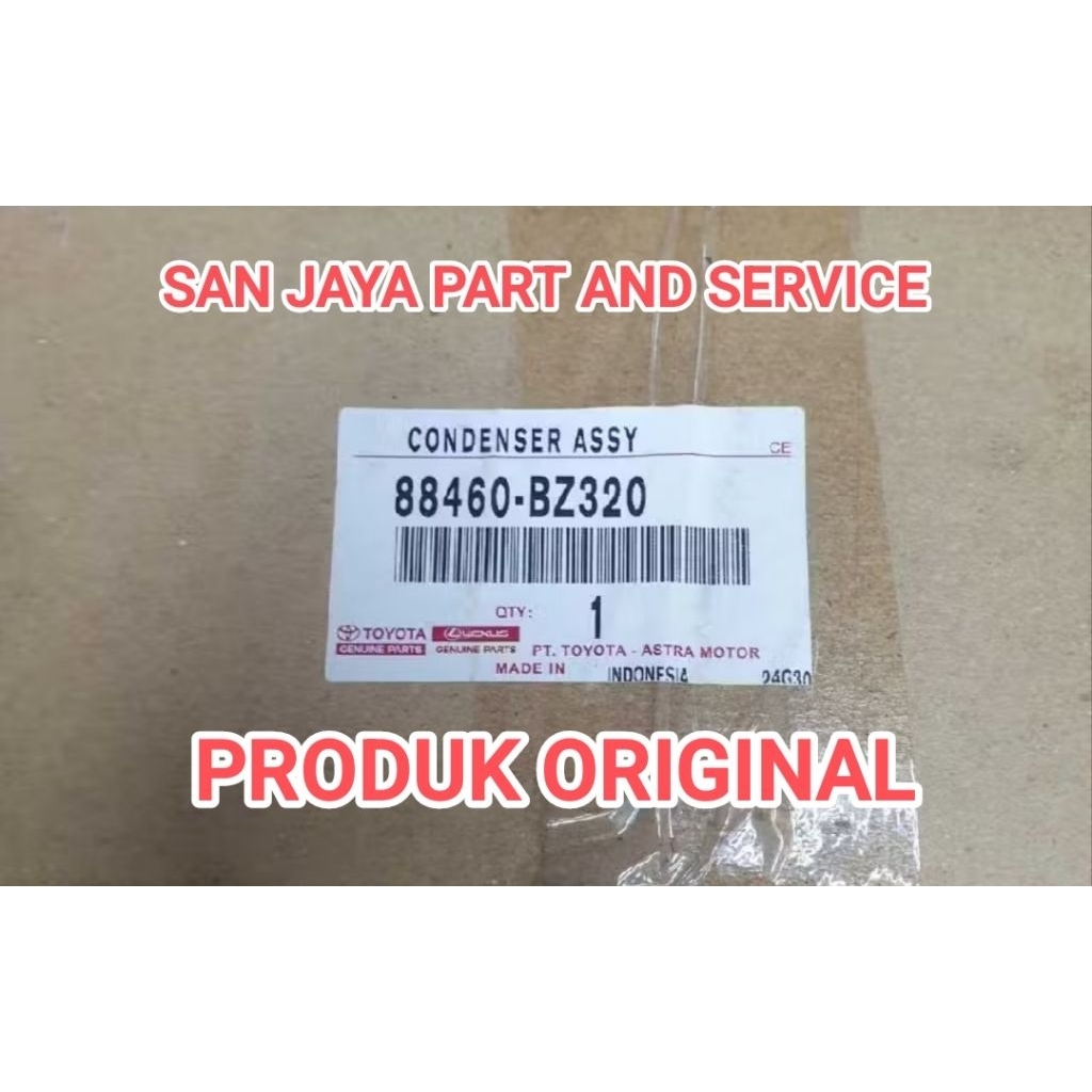 Original Kondensor Condensor AC Mobil Avanza Xenia tahun 2022 ke atas