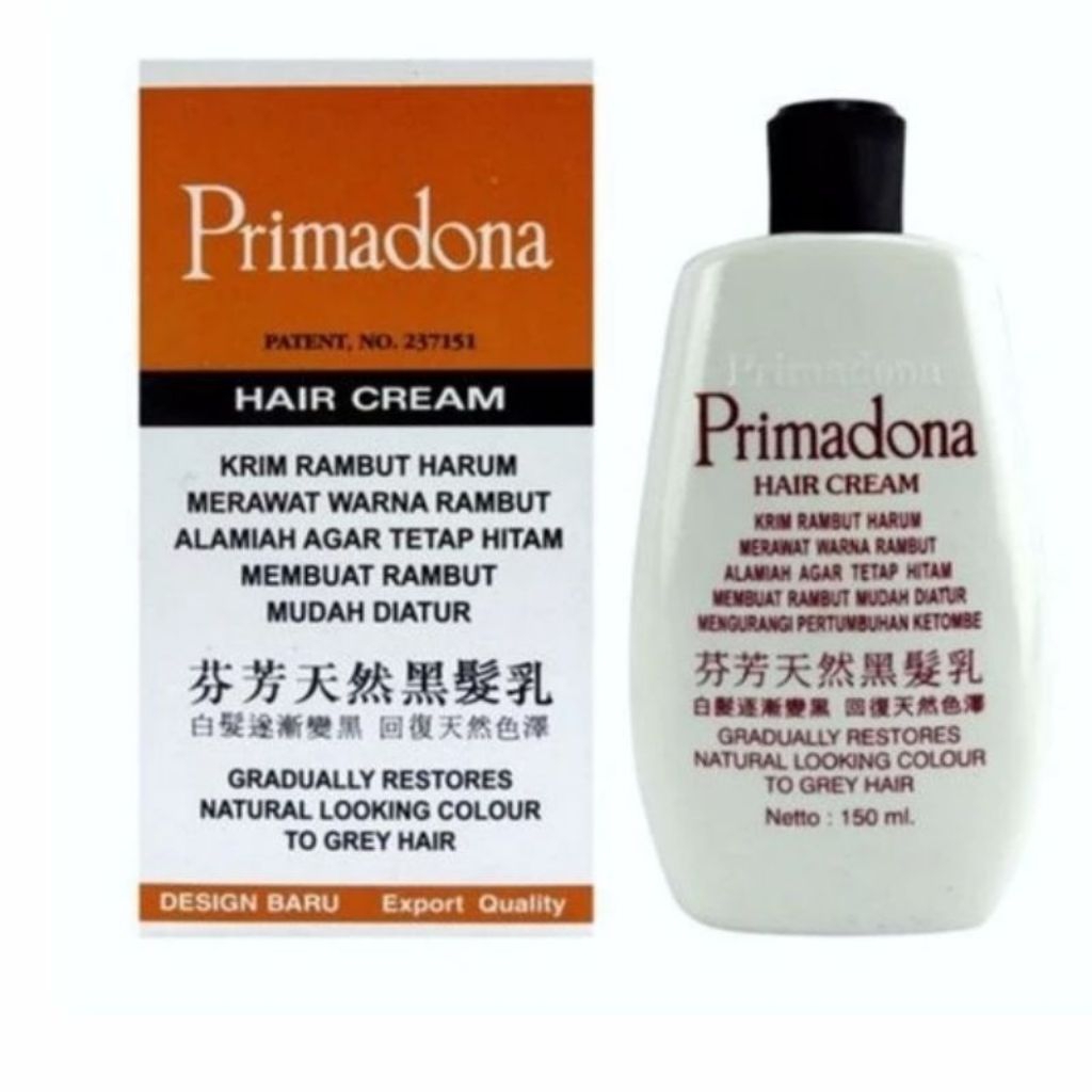 Primadona Hair Cream /Minyak Rambut 150 ml