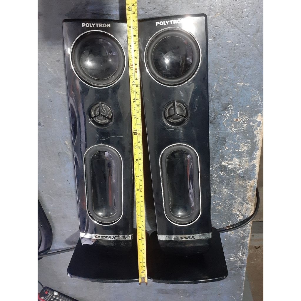 Speaker Tower Pasif Tv Polytron Cynemax 24 series