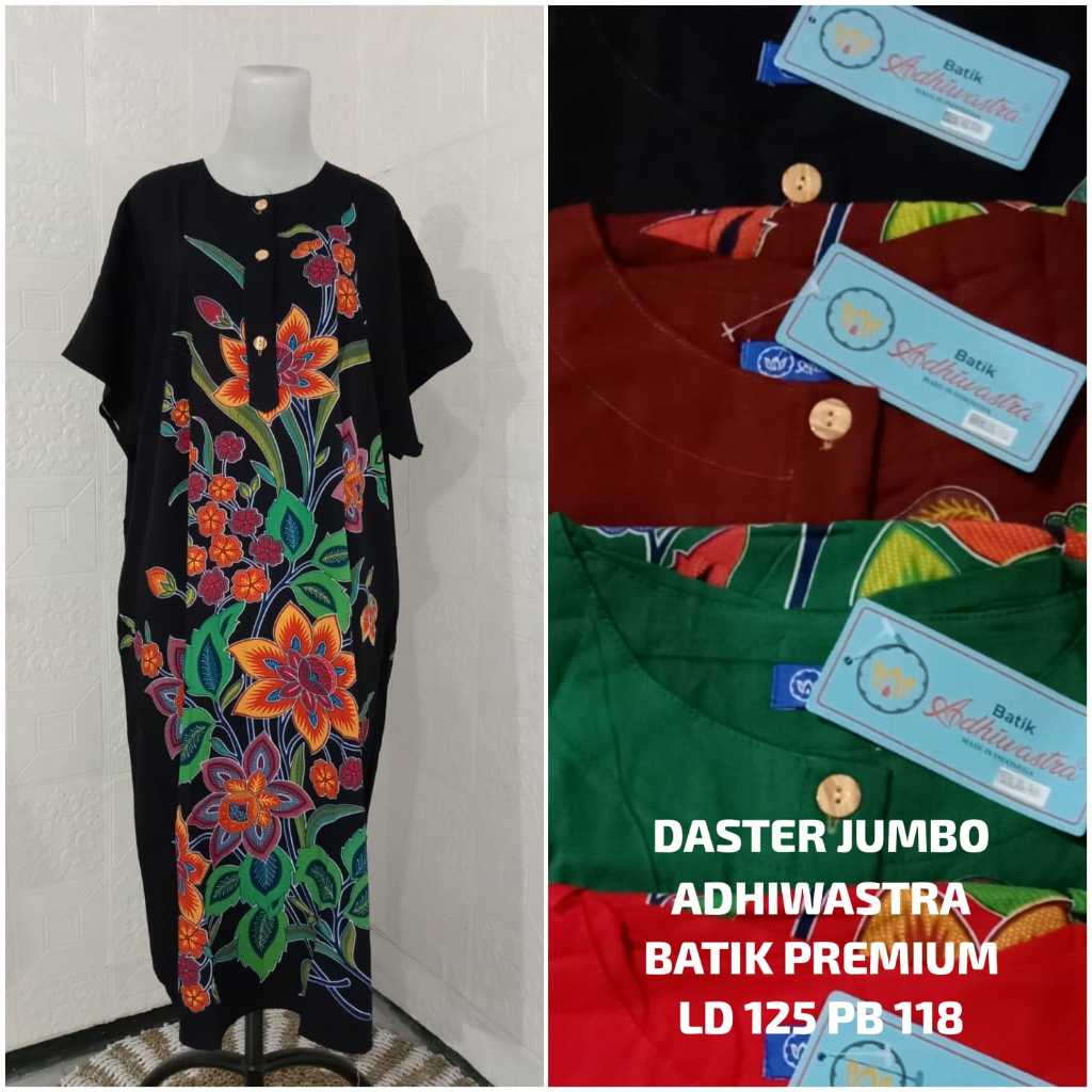 Daster Size Jumbo Super Adhiwastra | Daster Busui Jumbo | Daster Adhiwastra Super Jumbo | Daster Bat