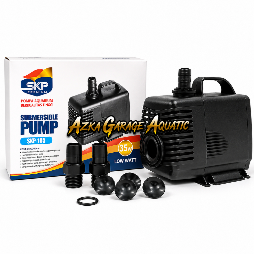 SKP PREMIUM SKP 105 Pompa Celup Submersible Aquarium Kolam