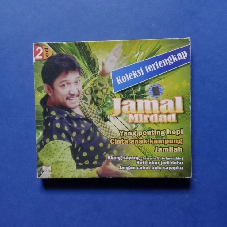 CD Audio Music Koleksi Terlengkap Jamal Mirdad Prod PT Musica Studio's ( 2 CD )