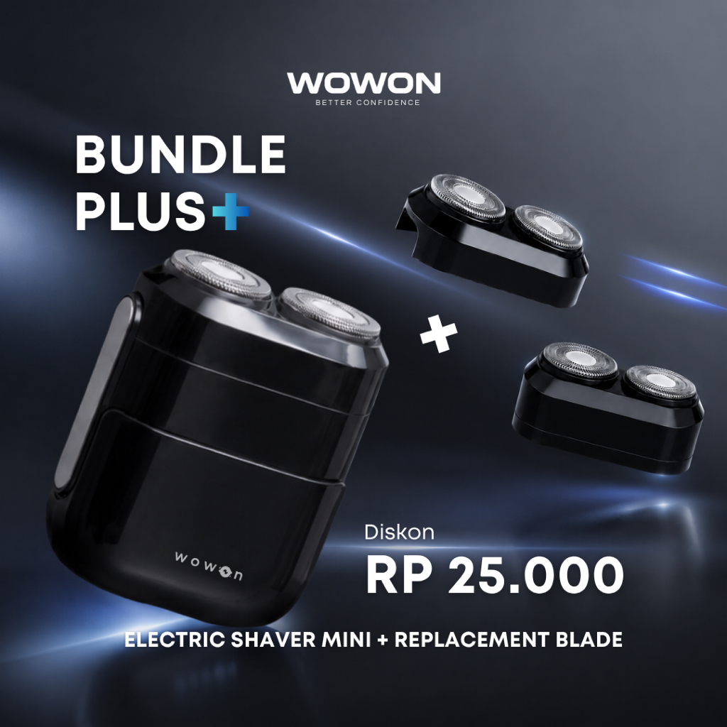[BUNDLING] Wowon Electric Mini Shaver & Replacement Blade
