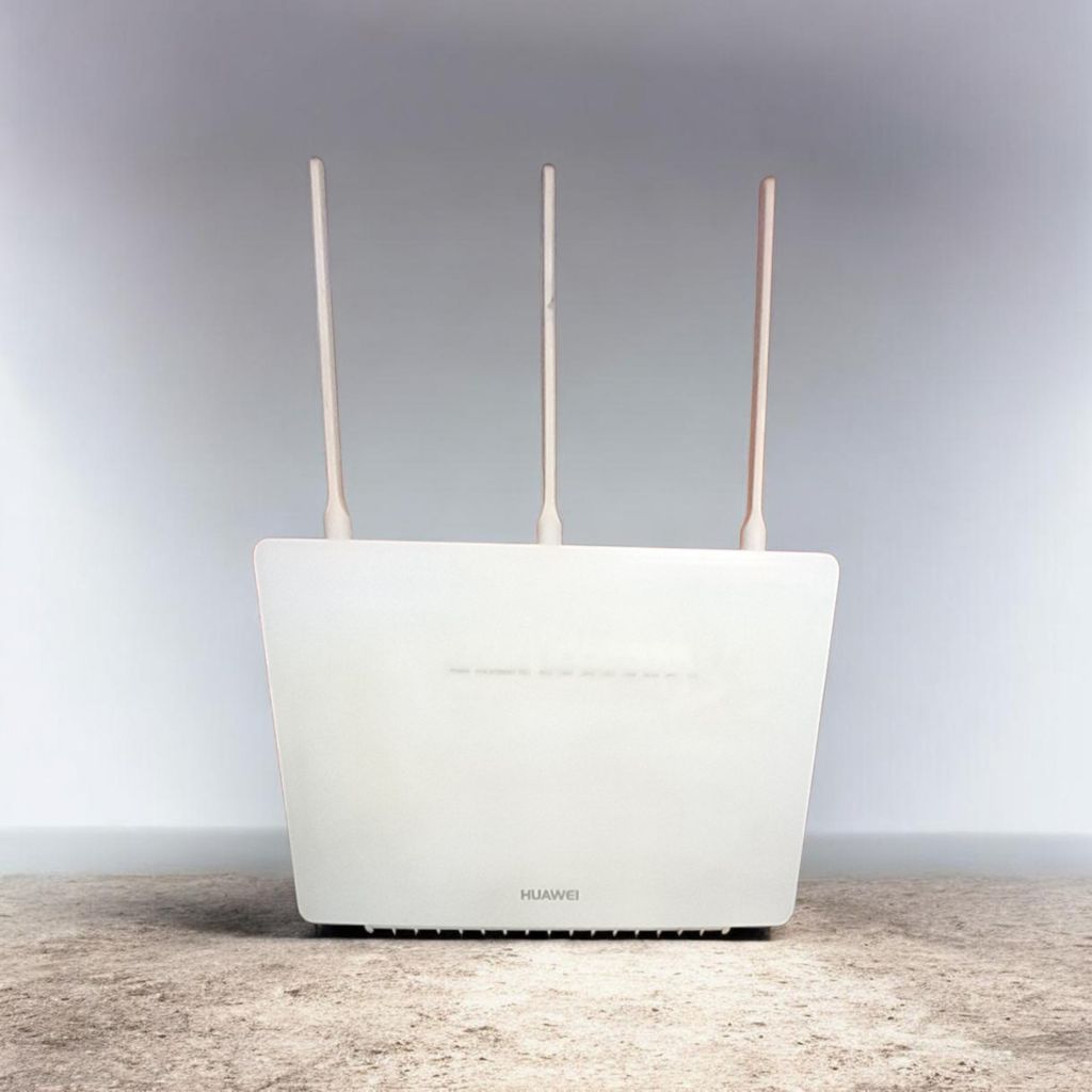 Router Wifi HUAWEI Echolife HG8245U GPON,HG8245C EPON Port Biru Bekas Normal