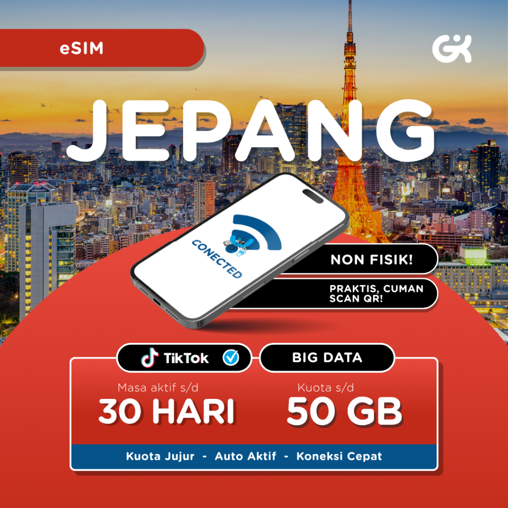 eSIM Jepang Big Data Full Application Support | eSIM Jepang Global Komunika