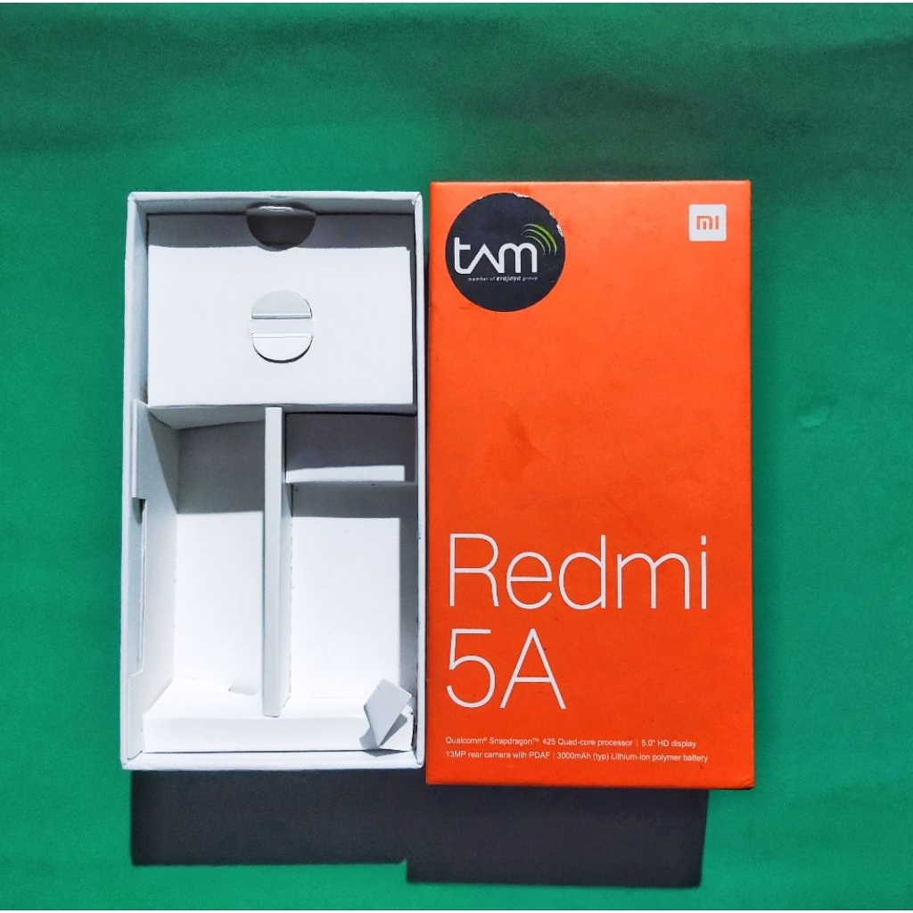 KARDUS DUS BOX REDMI 5A MINUS LECET PEMAKAIAN