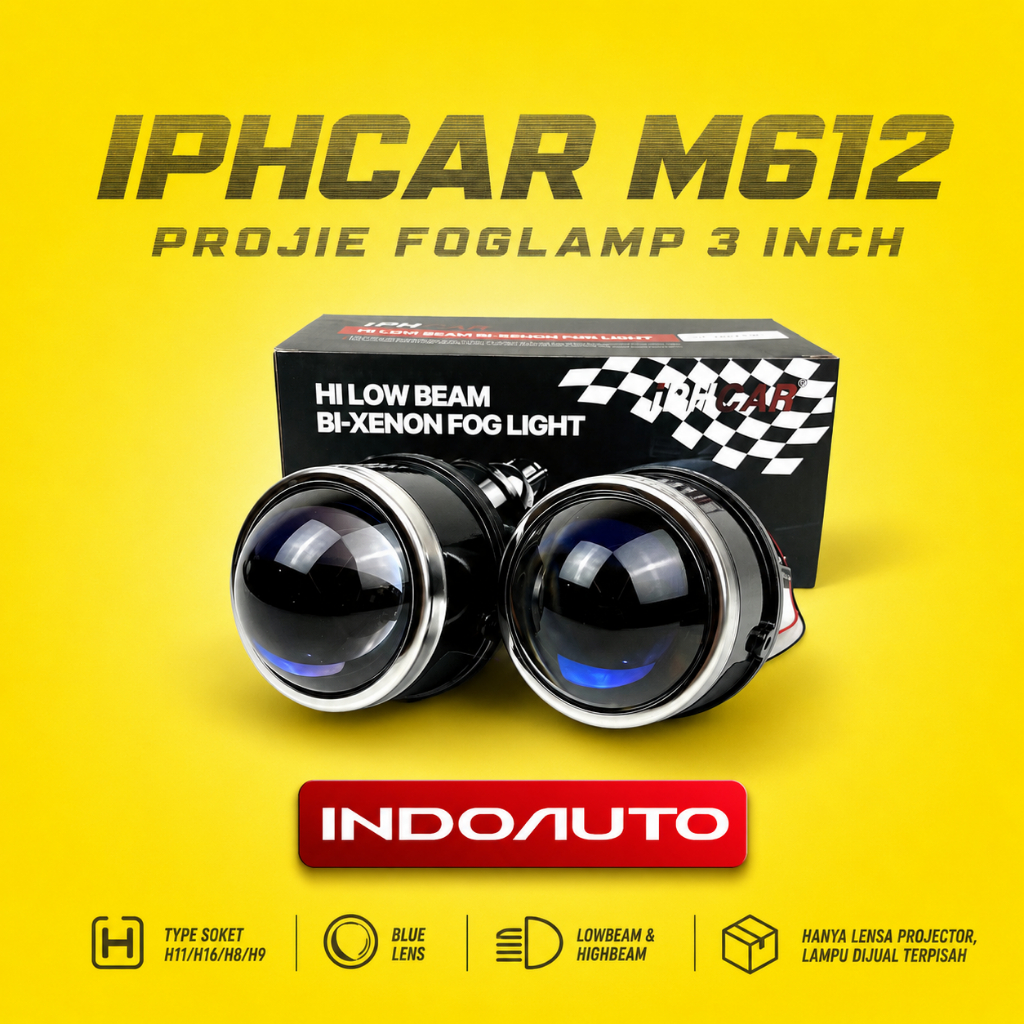 PROJECTOR PROJIE BILED FOGLAMP IPHCAR M612