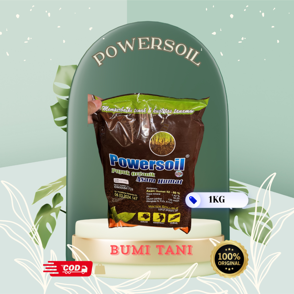 Powersoil Asam Humat 1KG