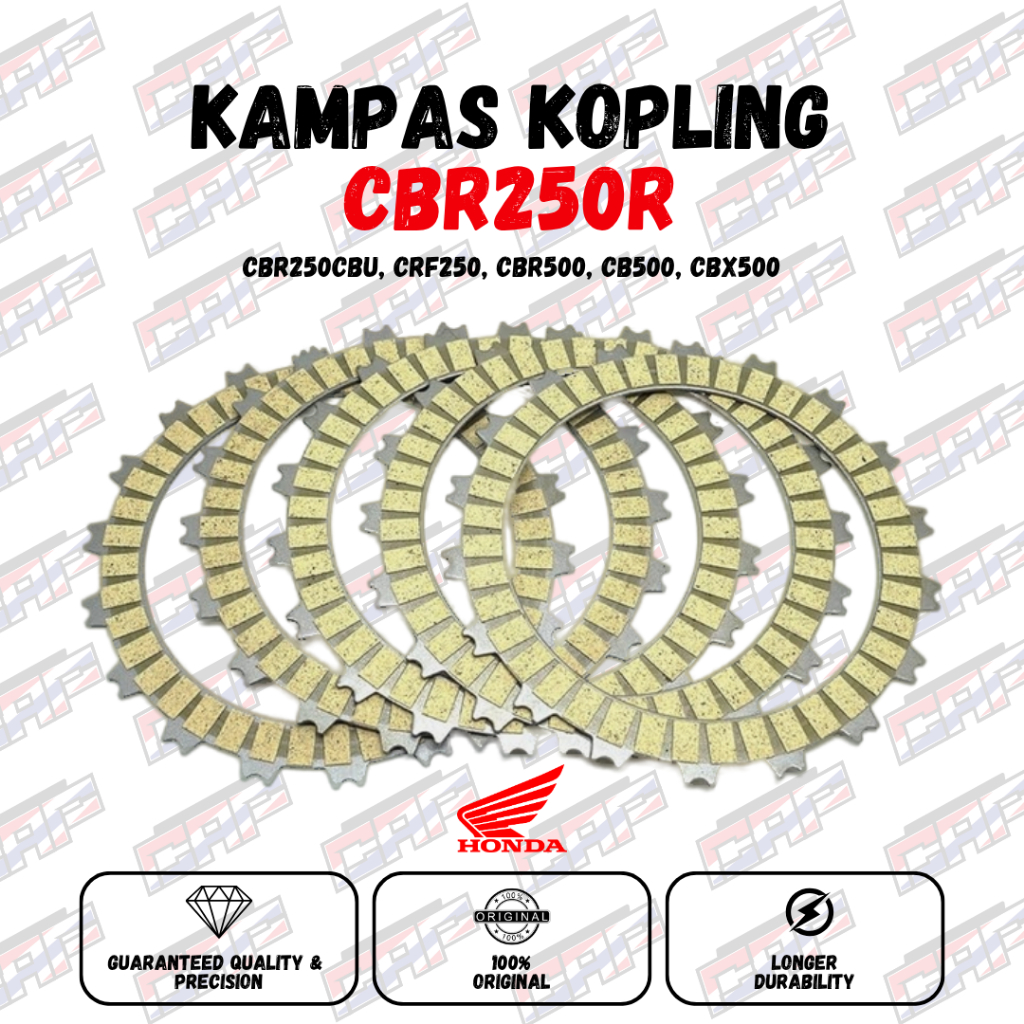 CAP | Kampas Kopling CBR 250 CBU & CRF250 CBR500 CB500 CBX500