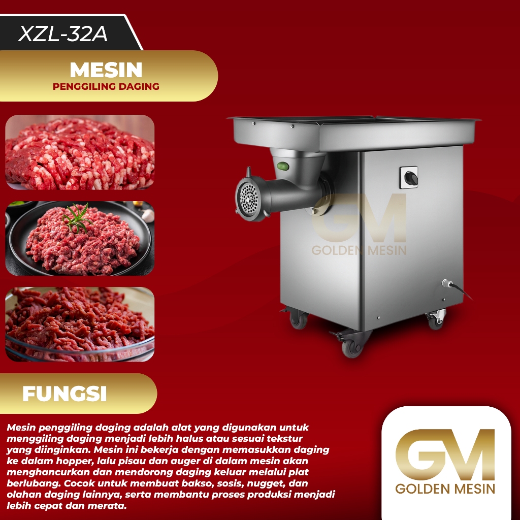 Meat Grinder Mesin Penggiling Gilingan Daging / Meat Grinder Otomatis / Meat Grinder Daging Giling /