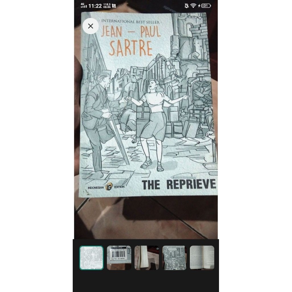 the reprieve, jean-paul sartre
