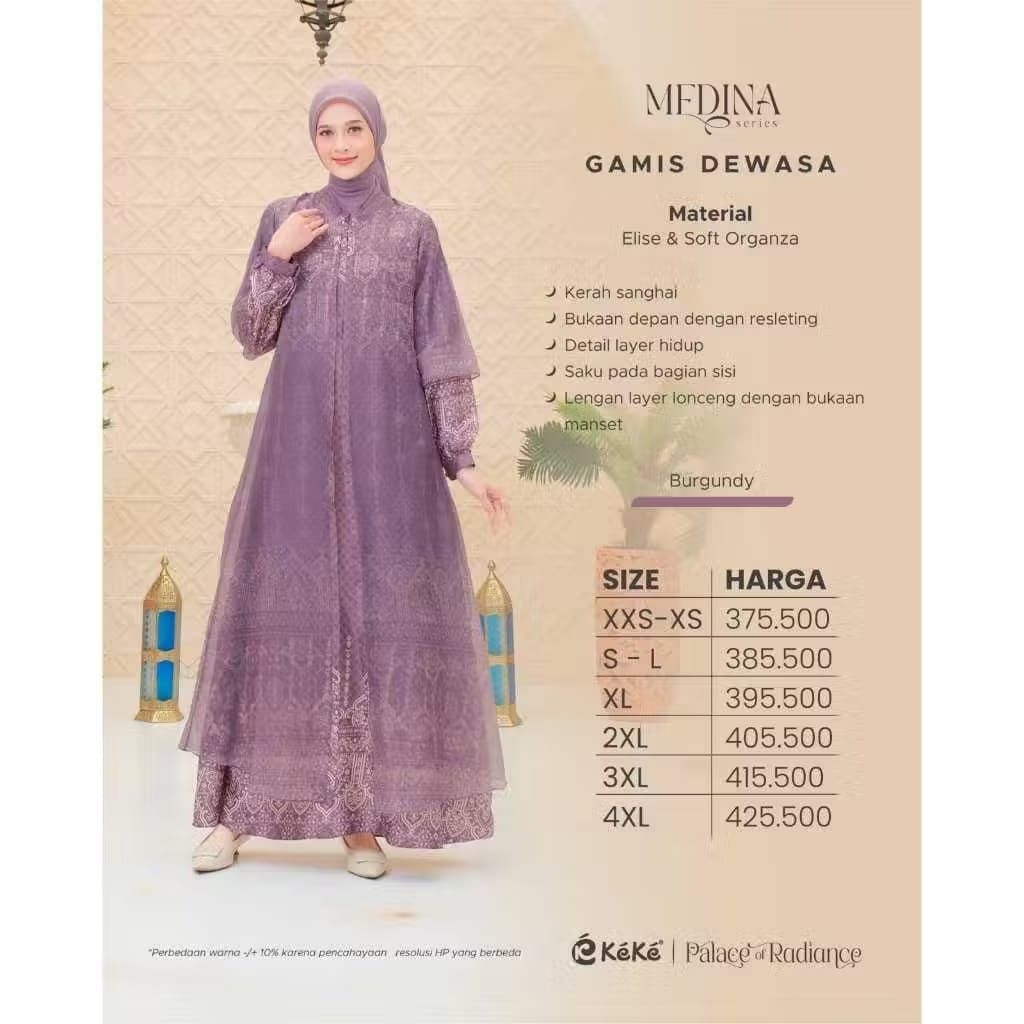 GDK SR MEDINA KEKE GAMIS DEWASA