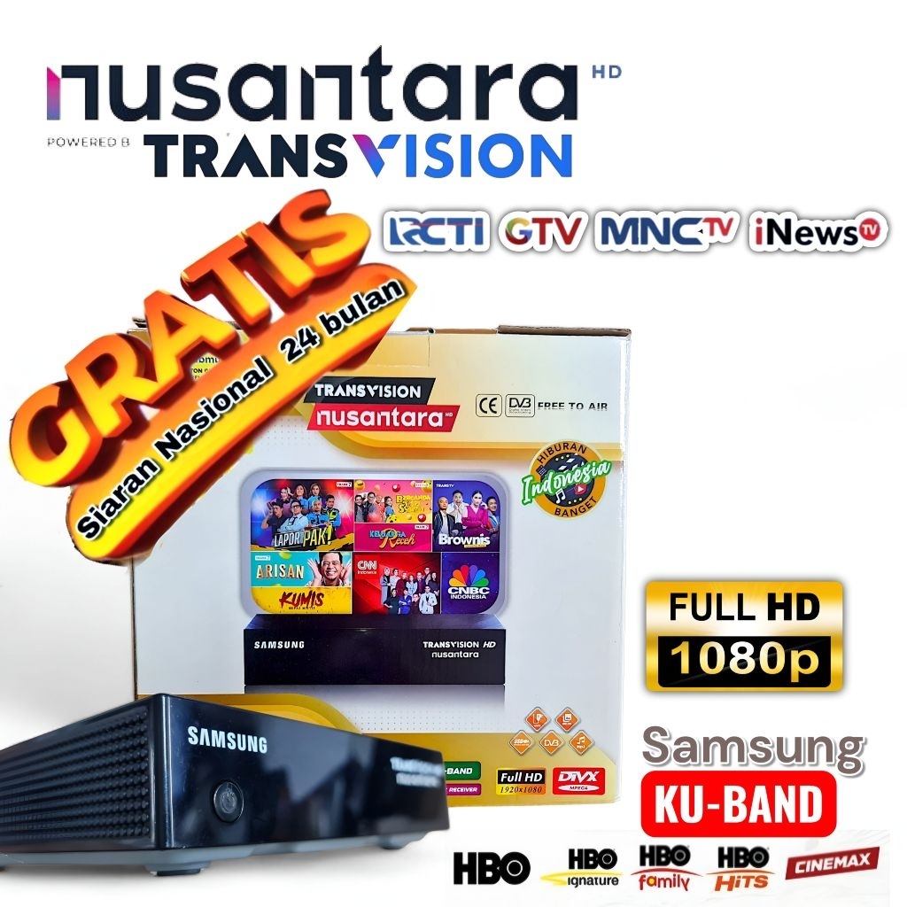 Transvision Nusantara hd KU Band Samsung