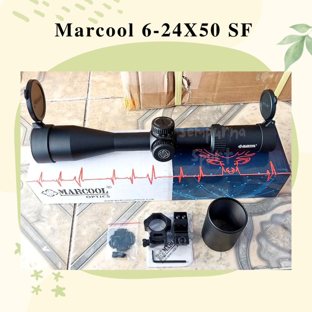 Teleskop Marcool Assailant 6-24X50 SF || Telescope MARCOOL ASSAILANT Terlaris
