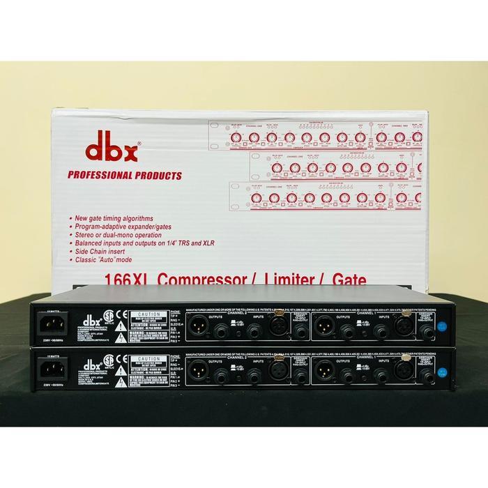 Compressor DBX 166Xl Grade A Professional Compresor Limiter ( BISA COD )