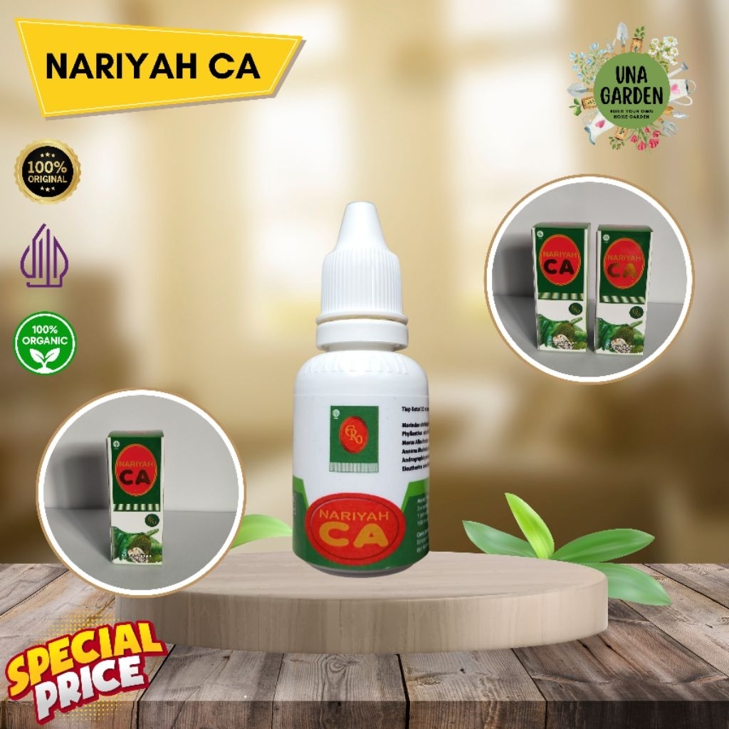 NARIYAH HERBAL TETES CA GASTER DM