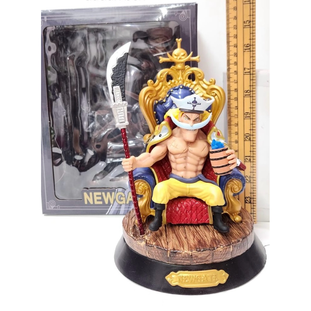 action figure one piece edward newgate duduk singasana