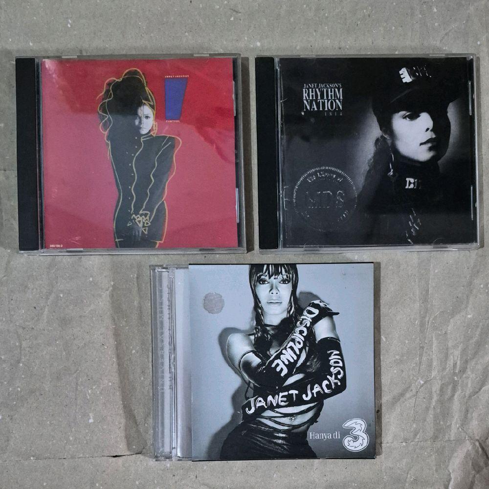 CD JANET JACKSON - CONTROL / RHYTHM NATION 1814 / DISCIPLINE