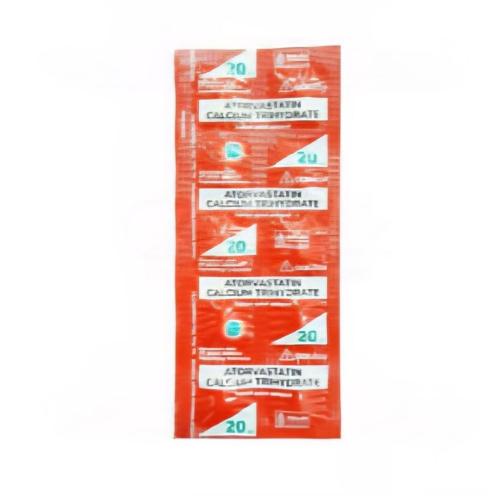ATORVASTATIN 20 MG PER 1 LEMBAR 10 TABLET