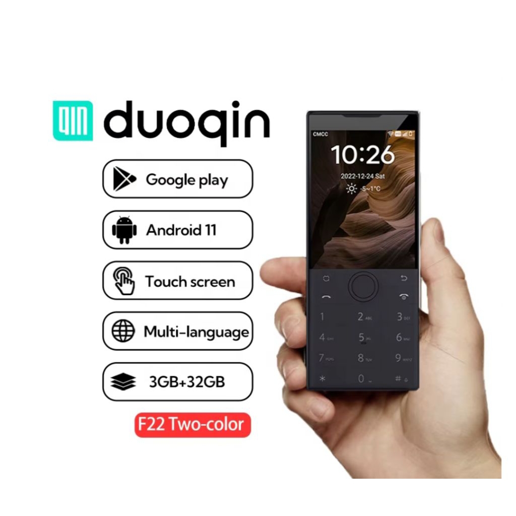 Qin F22 Tanpa Kamera Android Non Camera Hp Keypad Sentuh