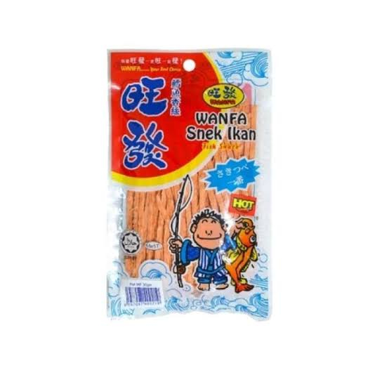 Wanfa Fish Snack Hot & Spicy 50gr