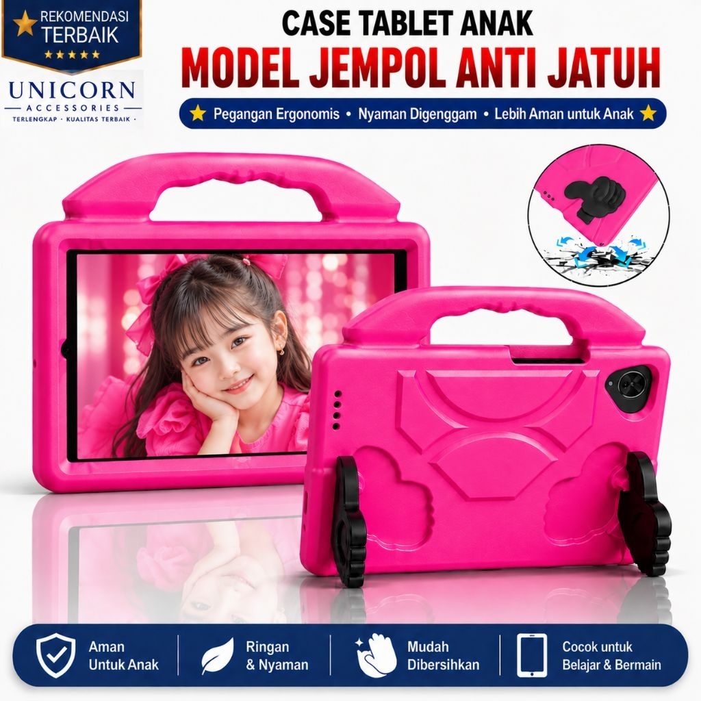 CASE ADVAN TAB BELAJAR ELITE 8 | BELAJAR 8 | GALLILEA | TAB 8 INCH Case Tablet Anak Casing tab Stand