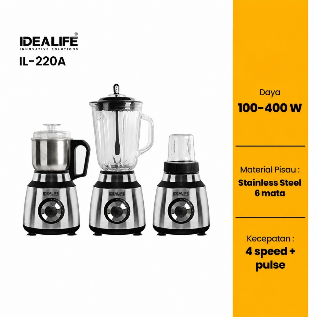 IDEALIFE Blender Set IL-220A IDEALIFE