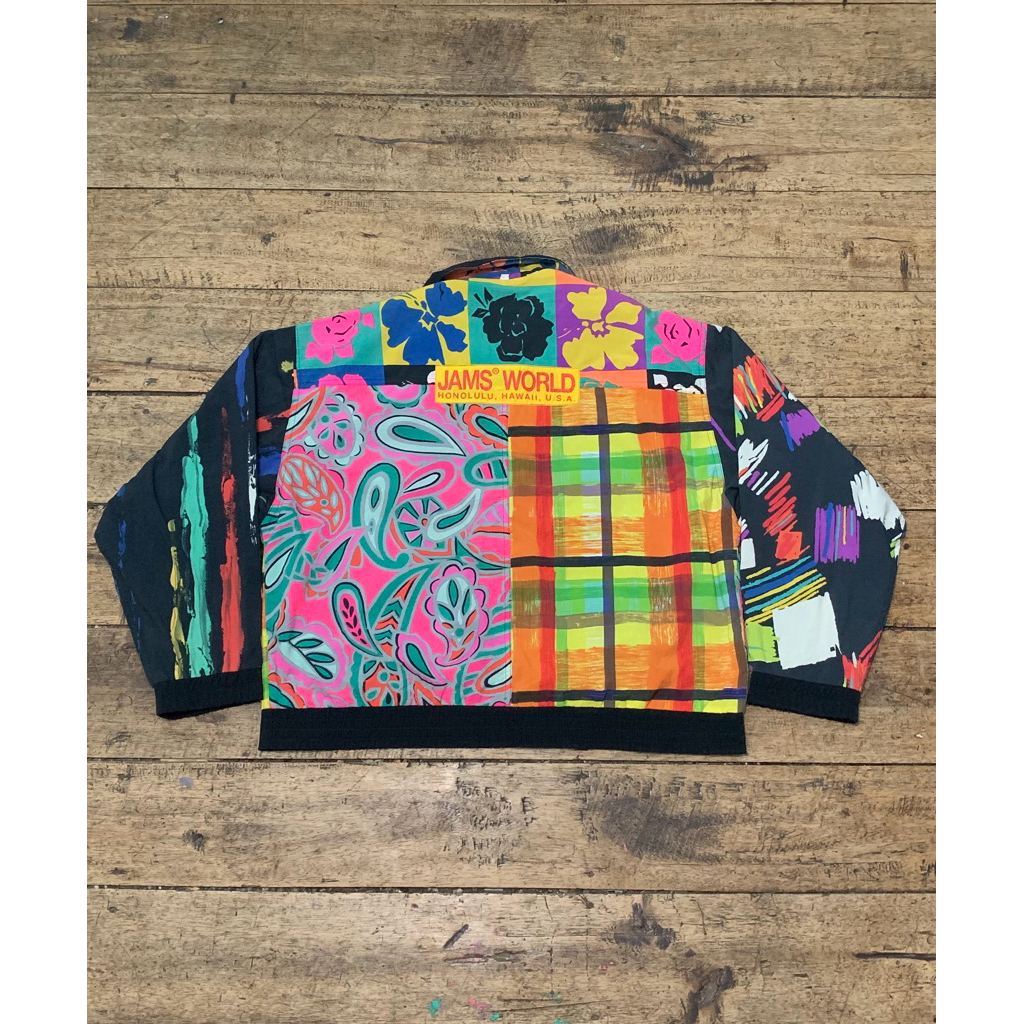 RARE vintage jacket jams world reversible