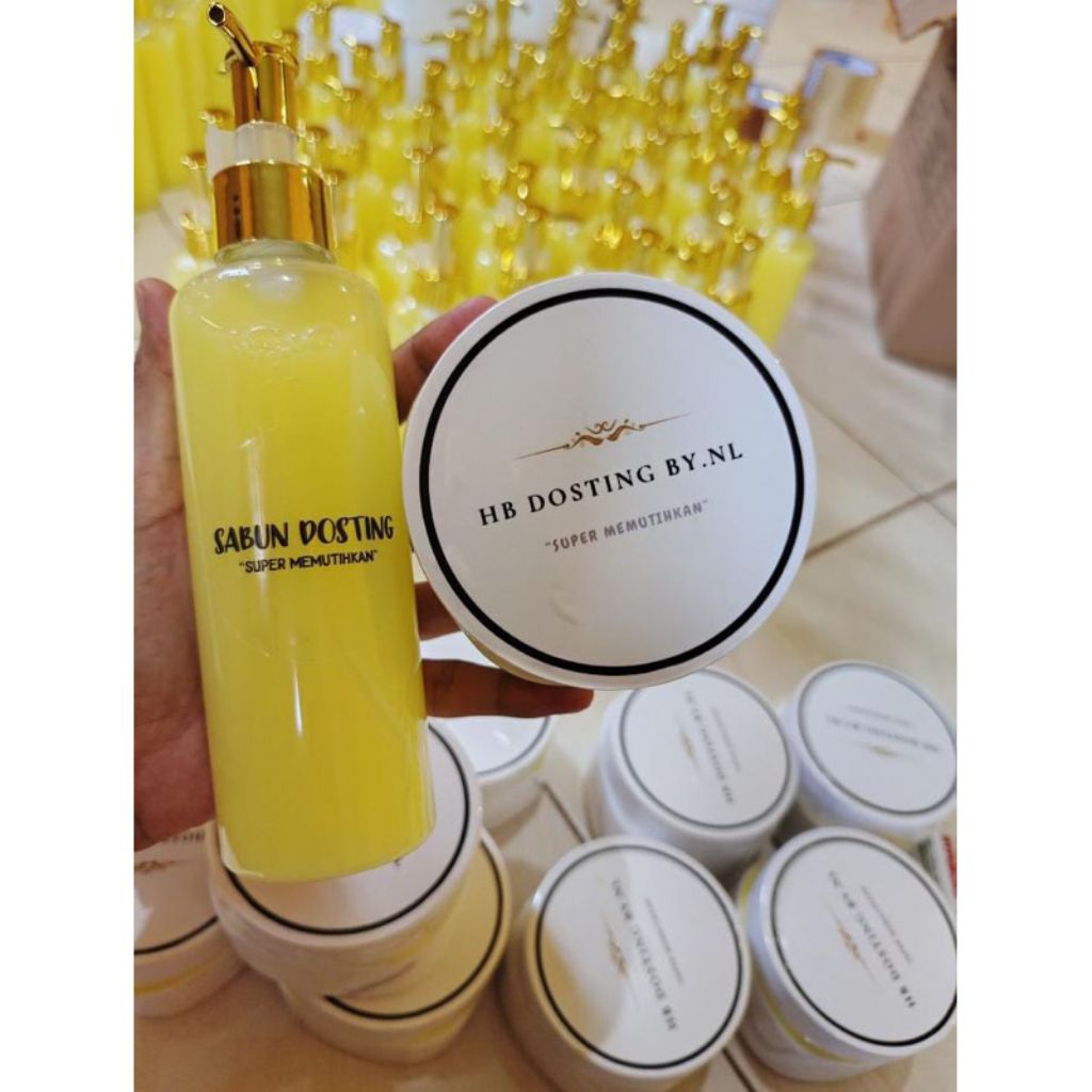 READY Sepaket Hb dan Sabun Dosting Whitening By Nl