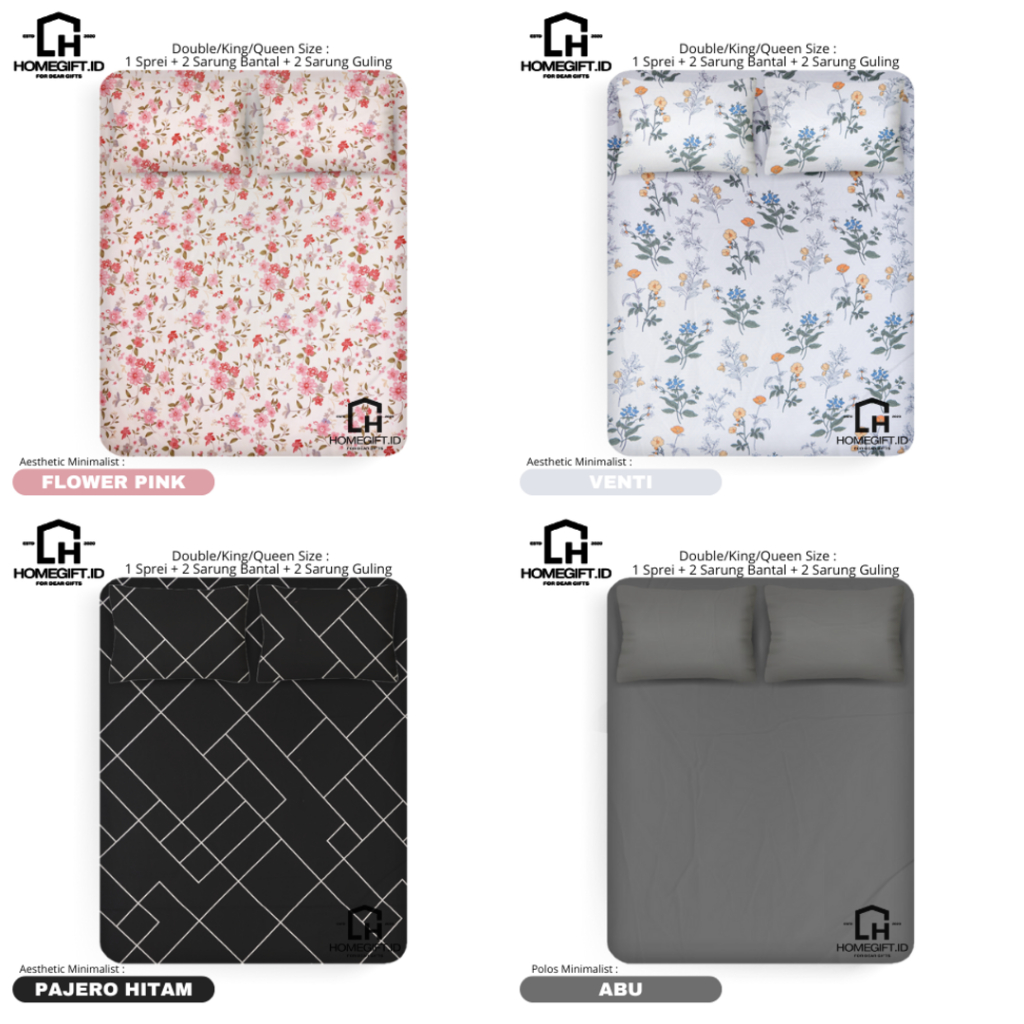 Sprei 150x200 - sprei aesthetic 150x200 - sprei saja