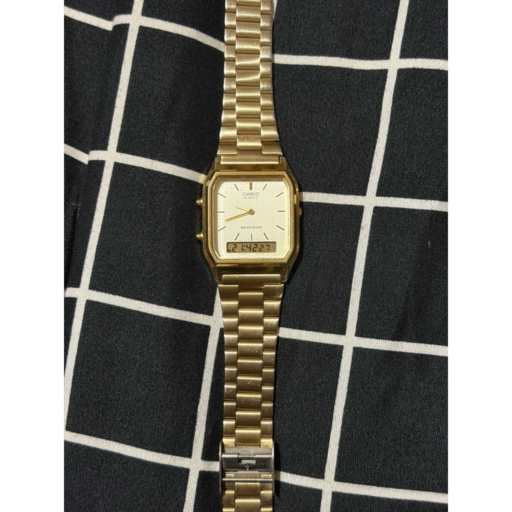 Jam Casio Original Gold Vintage