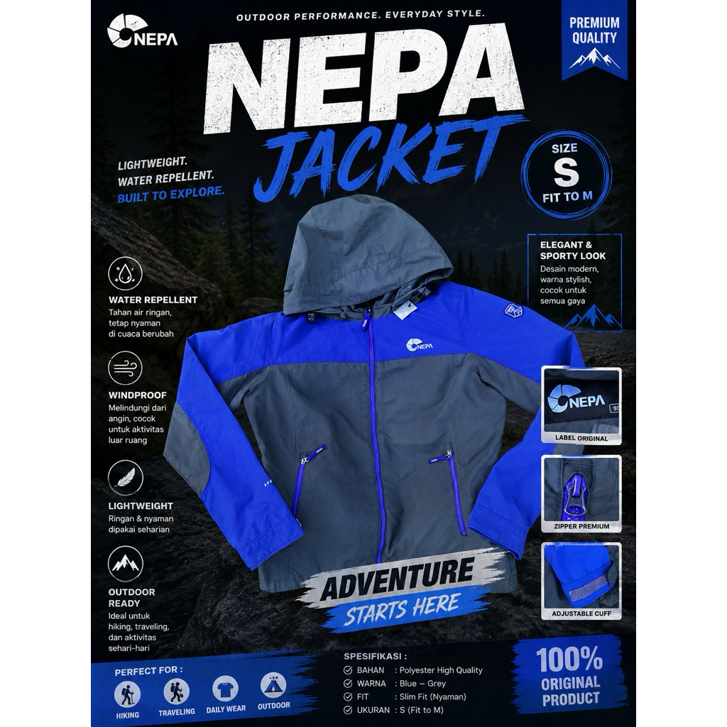 jacket outdoor Nepa evolution original
