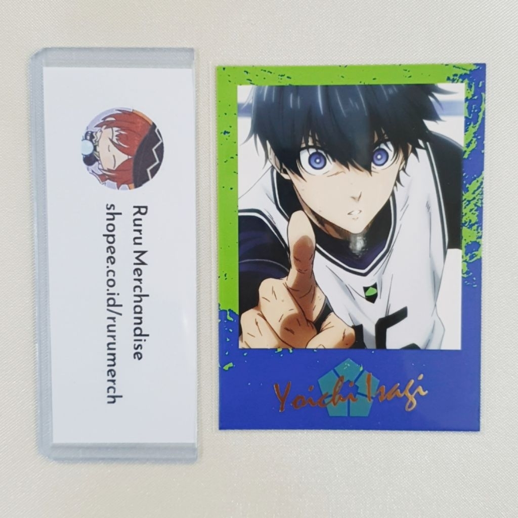 Blue Lock Anime Scene Card Isagi