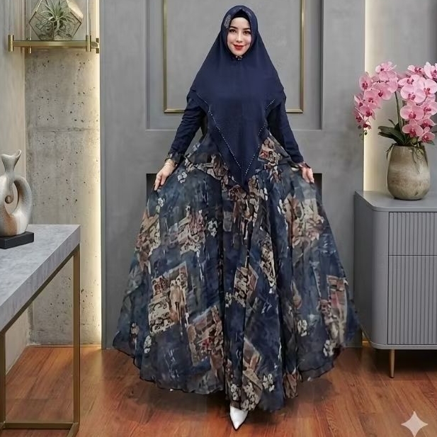 zulaikha gamis syari by dzhira