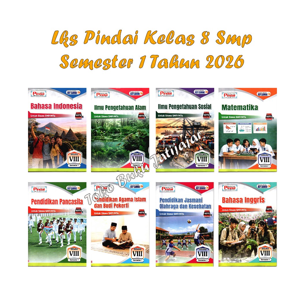 LKS Pindai Kelas 8 SMP Semester 1 DAN 2 2026 Arya Duta