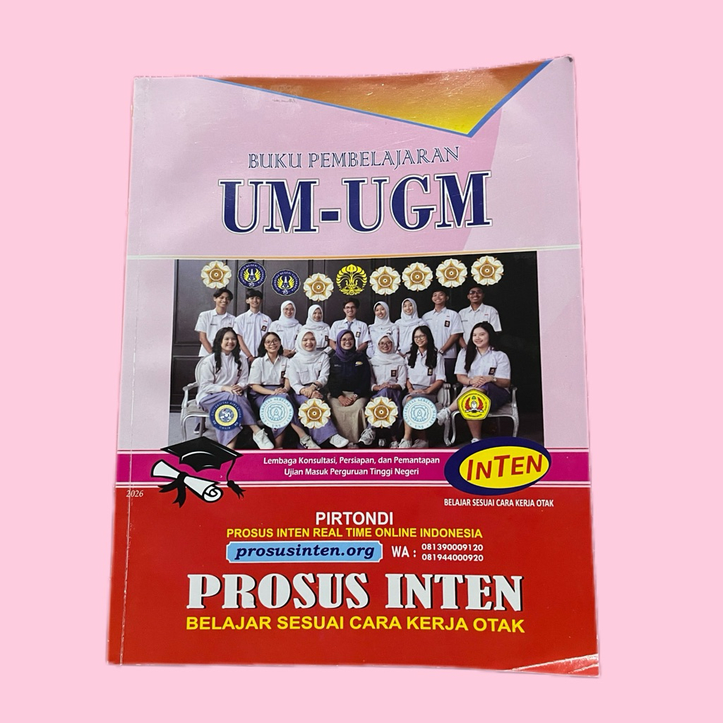 BUKU INTEN UJIAN MANDIRI UTUL (UJIAN TULIS) UGM