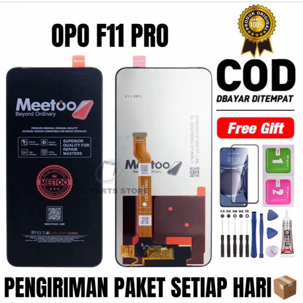 Lcd Touchscreen Opo F11 Pro Fullset Original Gratis Lem obeng Antigores